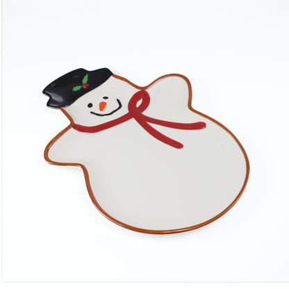 Winterfest Snowman 16'' Large Tray