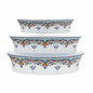 Zanzibar Oven to Table  Stoneware Oval Baking Dishes , Set of 3