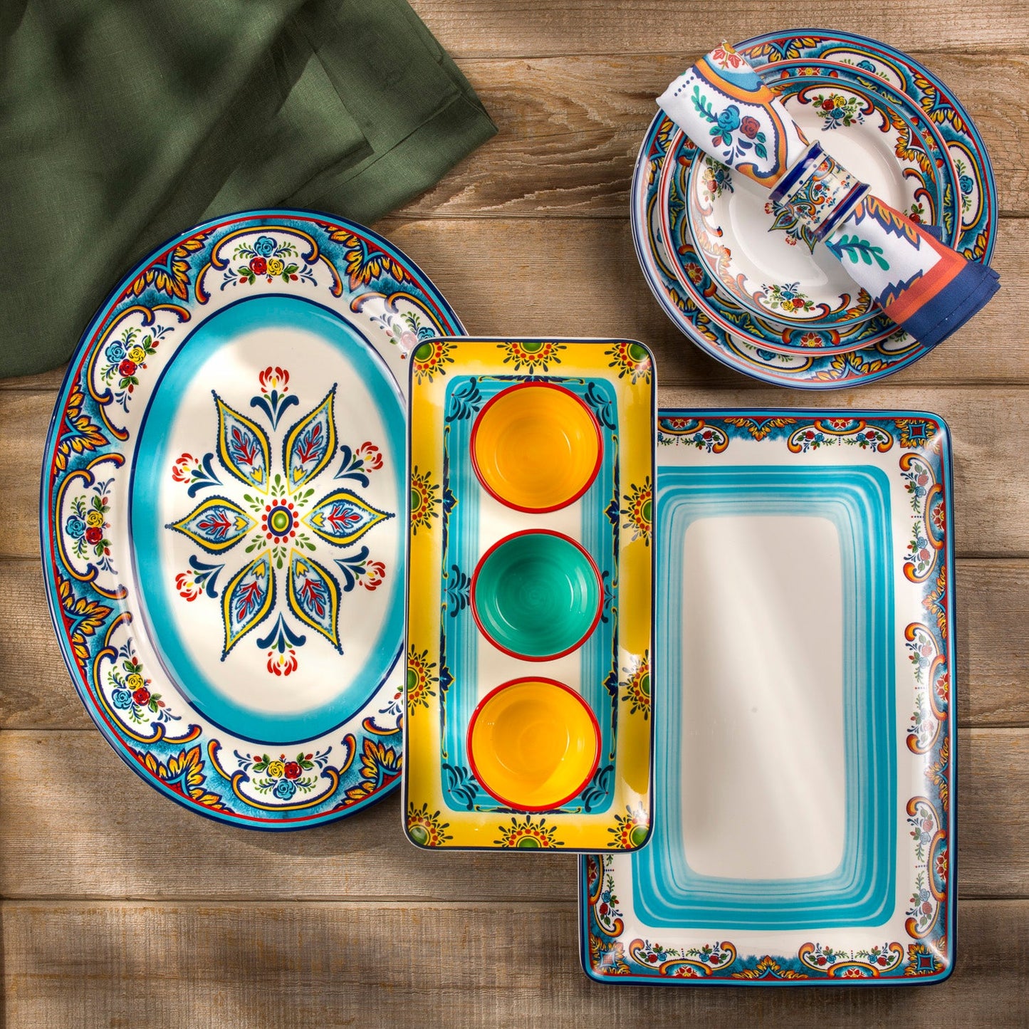 Zanzibar  16.5'' Rectangular Serving Platter