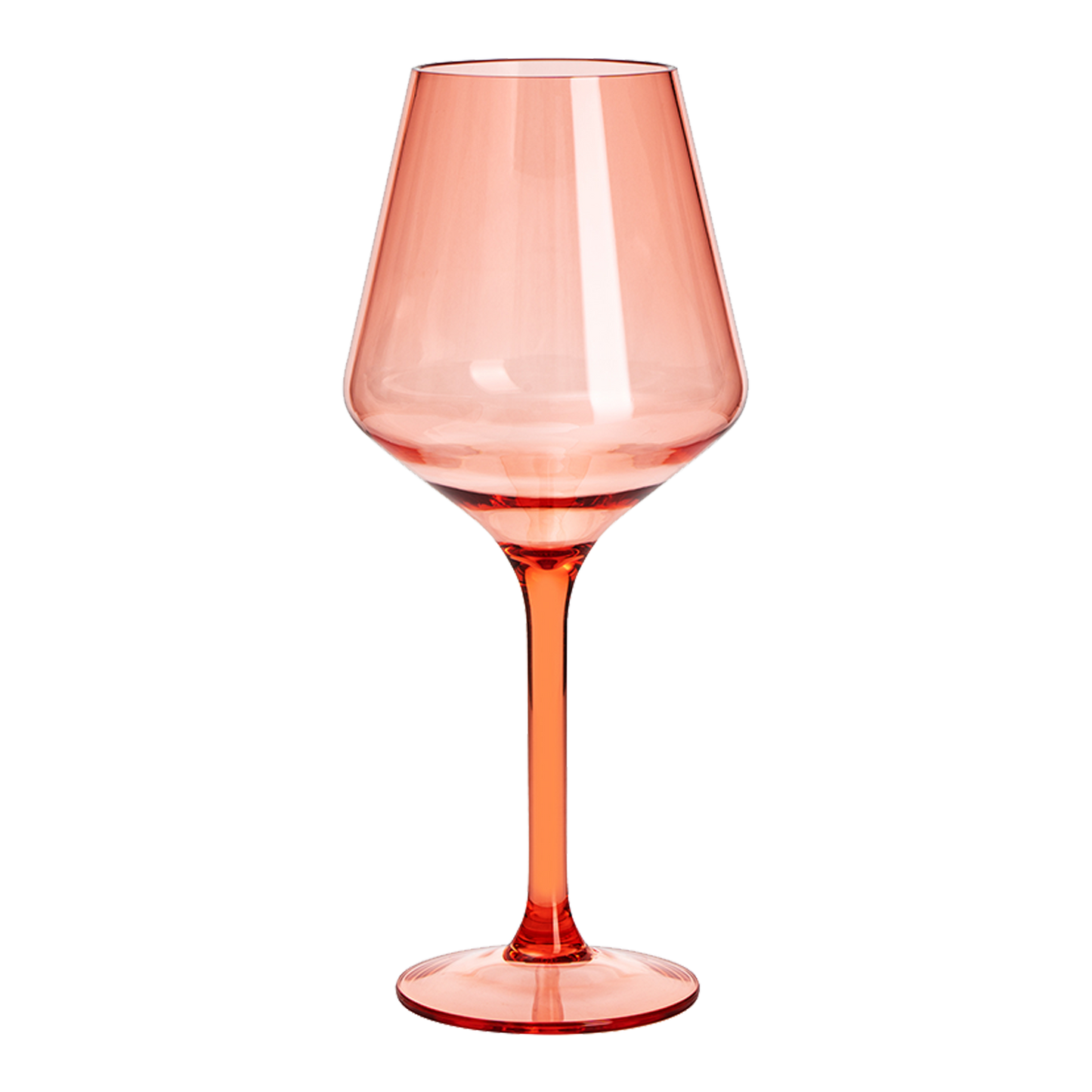 Saint Tropez Acrylic Stemmed Wine Glassware, Set of 2