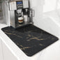 Simple Solid Color New Style Diatomaceous Earth Coffee Machine Mat