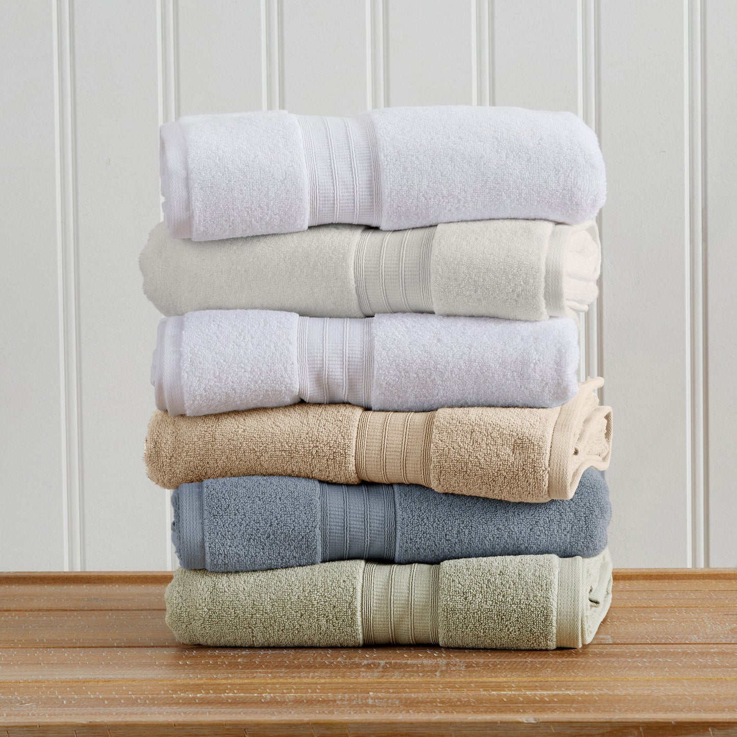100% Cotton Premium Bath Towel Set - Chiara Collection