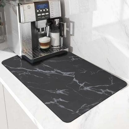 Simple Solid Color New Style Diatomaceous Earth Coffee Machine Mat
