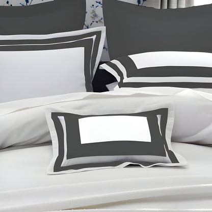 400TC Cotton Sateen Double Border Frame Duvet Cover Set