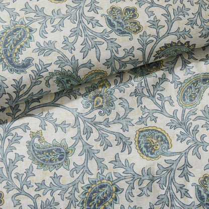 9 Piece Cotton Percale Comforter Set Aqua