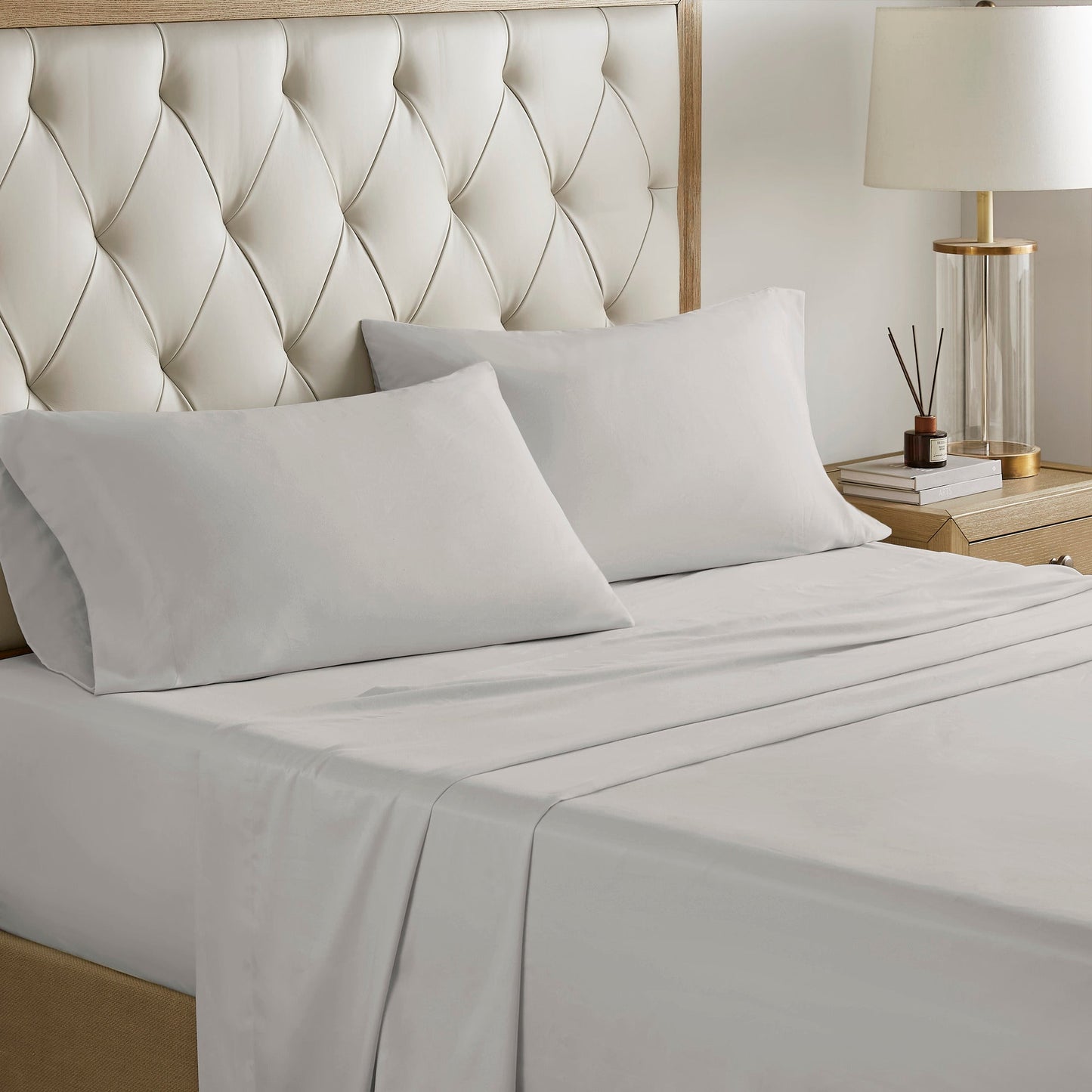 12 Piece Comforter Set with Cotton Bed Sheets Navy Queen