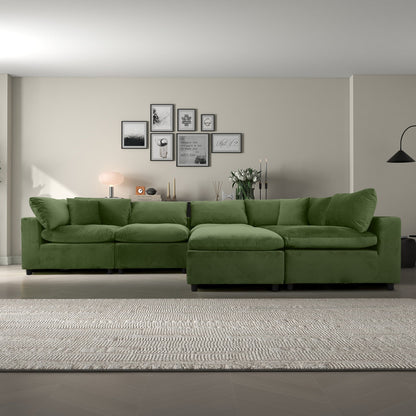 Hayward Olive Sectional