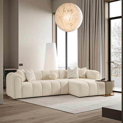 Beatrice Modern Tufted Sectional Sofa