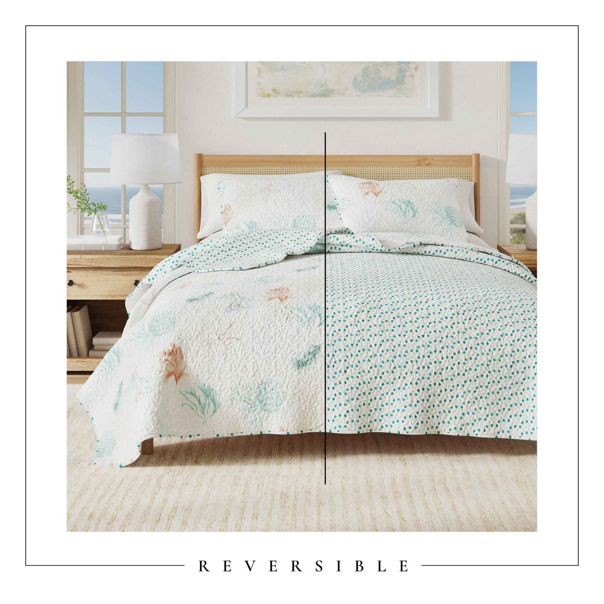 Key West Collection Coastal Quilt Set