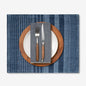 PLACEMAT - LASER PRINTED DENIM