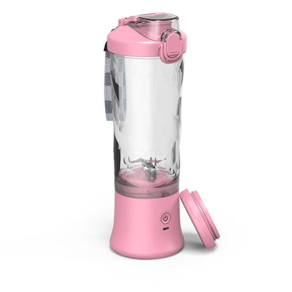 Portable Blender 600ml Electric Juicer Fruit Mixers 4000mah Usb Rechargeable Smoothie Mini Blender Personal Juicer Colorful Cup  Personal Size Blender Mini Fruit Mixer Milkshake Smoothie Maker With Usb Rechargeable Juicer