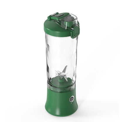 Portable Blender 600ml Electric Juicer Fruit Mixers 4000mah Usb Rechargeable Smoothie Mini Blender Personal Juicer Colorful Cup  Personal Size Blender Mini Fruit Mixer Milkshake Smoothie Maker With Usb Rechargeable Juicer