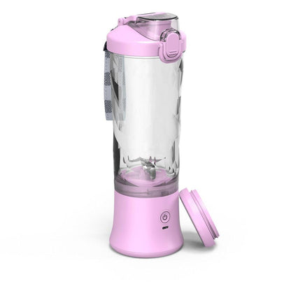 Portable Blender 600ml Electric Juicer Fruit Mixers 4000mah Usb Rechargeable Smoothie Mini Blender Personal Juicer Colorful Cup  Personal Size Blender Mini Fruit Mixer Milkshake Smoothie Maker With Usb Rechargeable Juicer