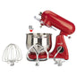 Red Fully Automatic Home Cook Machine Stand Mixer
