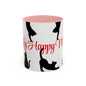 Silhouette Cat Lovers Accent Mug