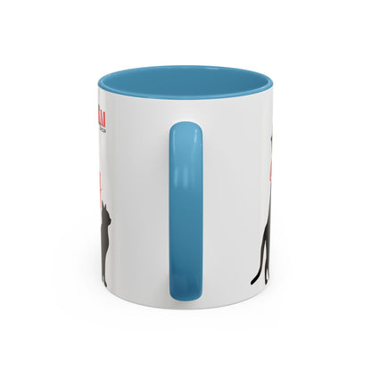 Silhouette Cat Lovers Accent Mug