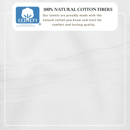 100% Cotton Premium Bath Towel Set - Chiara Collection