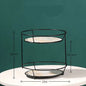 Two Tier Gold Dressing Table Finishing Rack