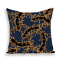 Vintage Luxury Throw Pillow Cover Lion Flower Cushion Cover For Home Decor Sofa Bed Geometric Pillows Cases Throw Pillow Covers Lion Head Flower Cotton Linen Square Home Decorative Throw Pillow Case Cushion Covers 45x45cm