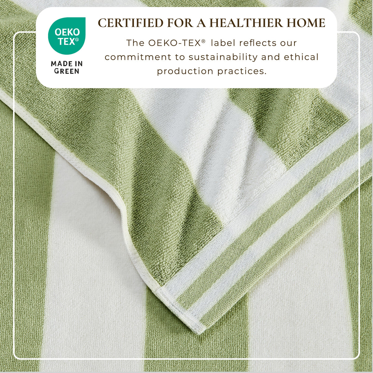 Striped Cabana Beach Towel - Edgartown Collection
